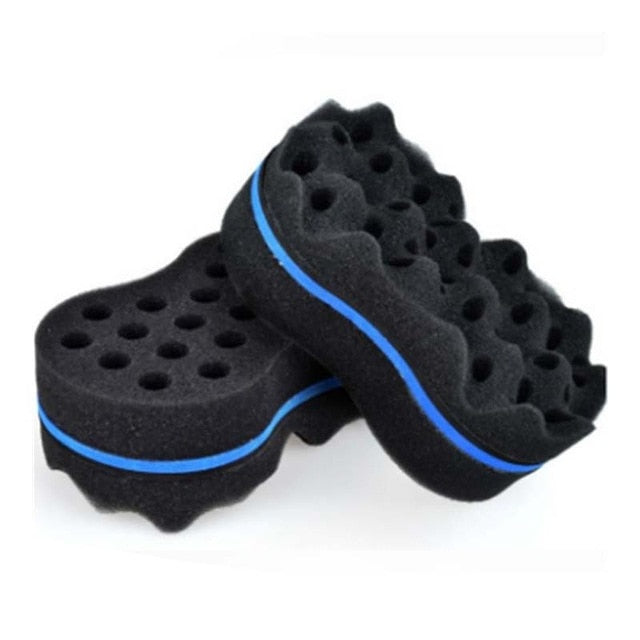 Double Sided Hair Twist/Curl Sponge Tool