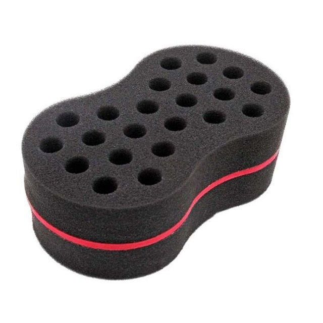 Double Sided Hair Twist/Curl Sponge Tool