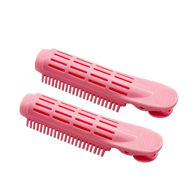 Hair Curler Clips Clamps Roots Perm Rods Styling Rollers Fluffy DIY Hair Tools Lightweight Easily Carrying Hair Part
