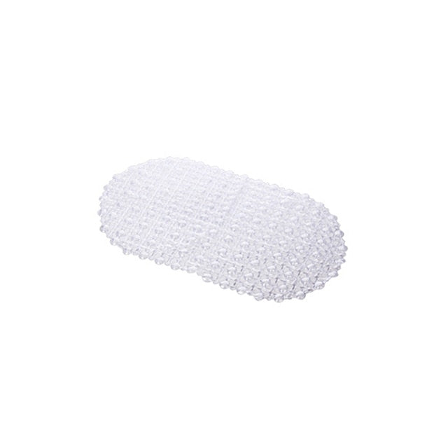 Safety Anti-slip PVC Floor Mat New 67X37cm Bath Tub Shower Tub Clear Bubble Mat Rug Bathroom Mat Set Best Selling 2019 Products
