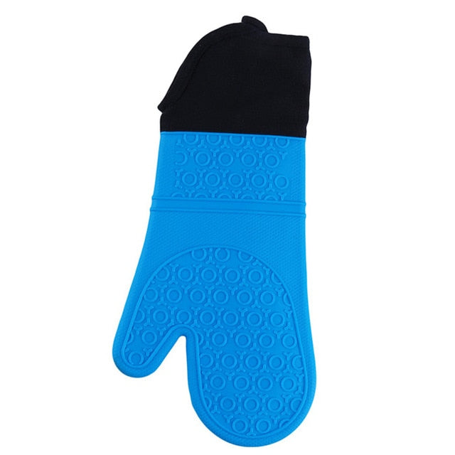 Silicone Heat-Resistant Gloves Cooking Barbecue Gants Silicone Kitchen Microwave Mittens Oven Glove Home Heat Resistant Gloves