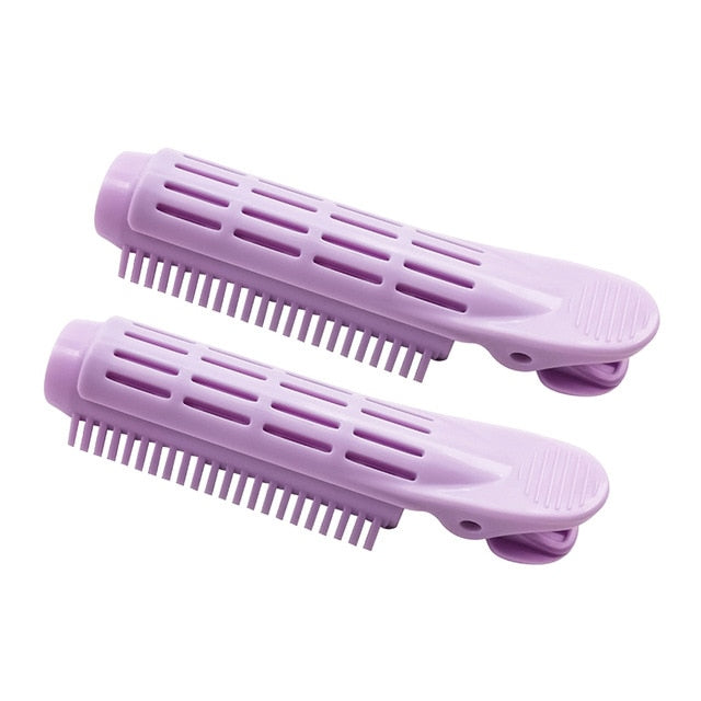 Hair Curler Clips Clamps Roots Perm Rods Styling Rollers Fluffy DIY Hair Tools Lightweight Easily Carrying Hair Part