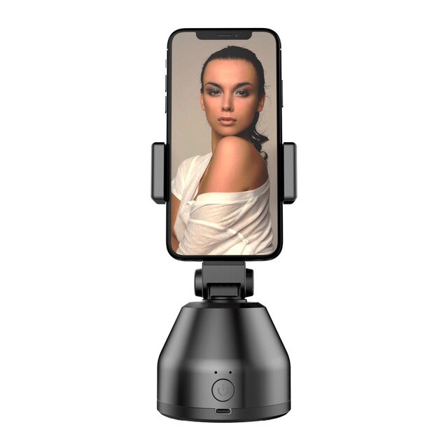 Portable All-in-one Auto Smart AI Gimbal Personal Robot Cameraman 360° Rotation Face Tracking Mobile Phone Stand Tracking