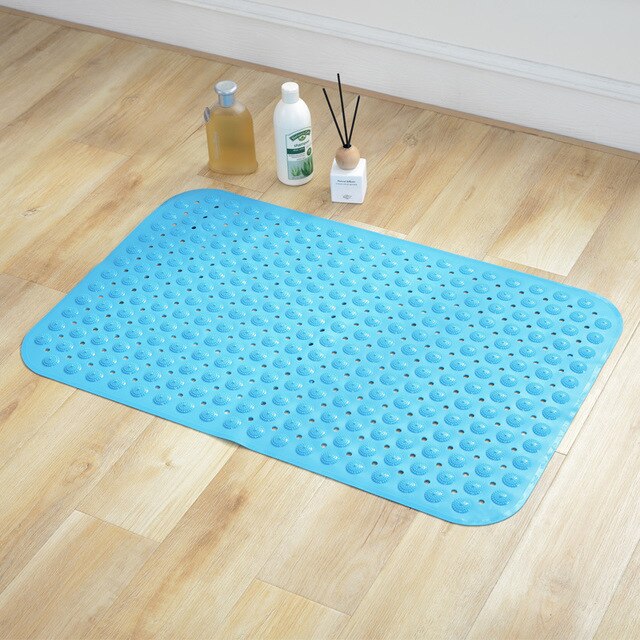 Anti-Slip Shower Mat, Bath Mat with Suction Cup Bathroom Carpet/Mat Foot Massage Rubber Mat In The Bathroom Rug Mutli-Optional