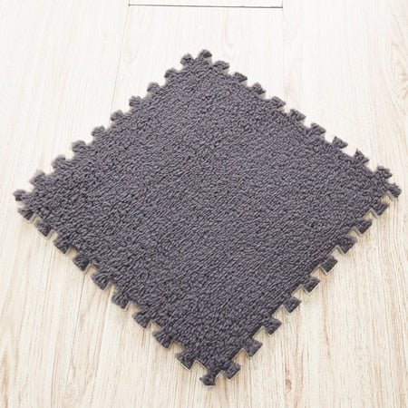 6/8/9/15 Pcs DIY 30*30*1cm Living Room bedroom Children Kids Soft Carpet Magic Patchwork Jigsaw Splice Heads  Baby Climbing Mat