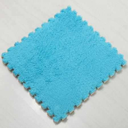 6/8/9/15 Pcs DIY 30*30*1cm Living Room bedroom Children Kids Soft Carpet Magic Patchwork Jigsaw Splice Heads  Baby Climbing Mat