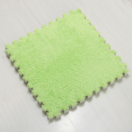 6/8/9/15 Pcs DIY 30*30*1cm Living Room bedroom Children Kids Soft Carpet Magic Patchwork Jigsaw Splice Heads  Baby Climbing Mat